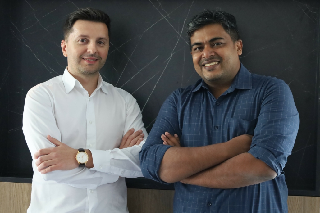 from left: Cornel Mihaila, Project Manager at Maritime Montering Romania, Joseph J. Alappat, Head of Purchase and Sales at Maritime Montering India from left: Cornel Mihaila, Project Manager at Maritime Montering Romania, Joseph J. Alappat, Head of Purchase and Sales at Maritime Montering India