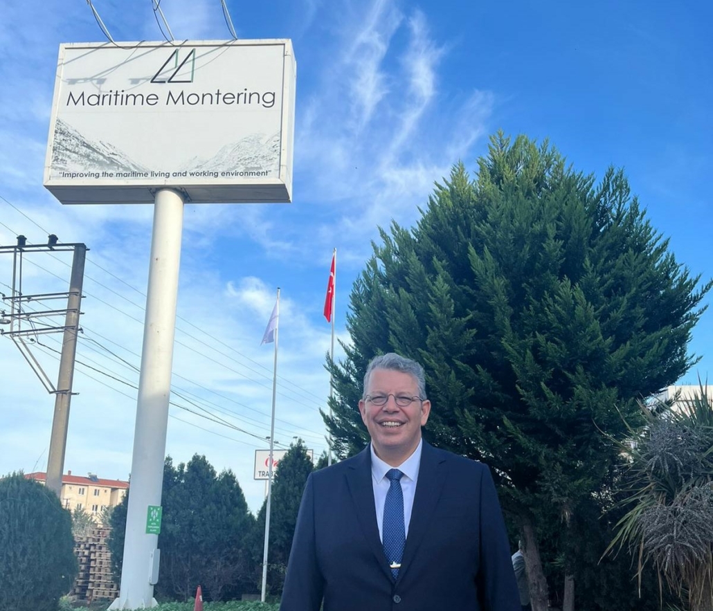 Murat Korkut, General Manager of Maritime Montering Turkey